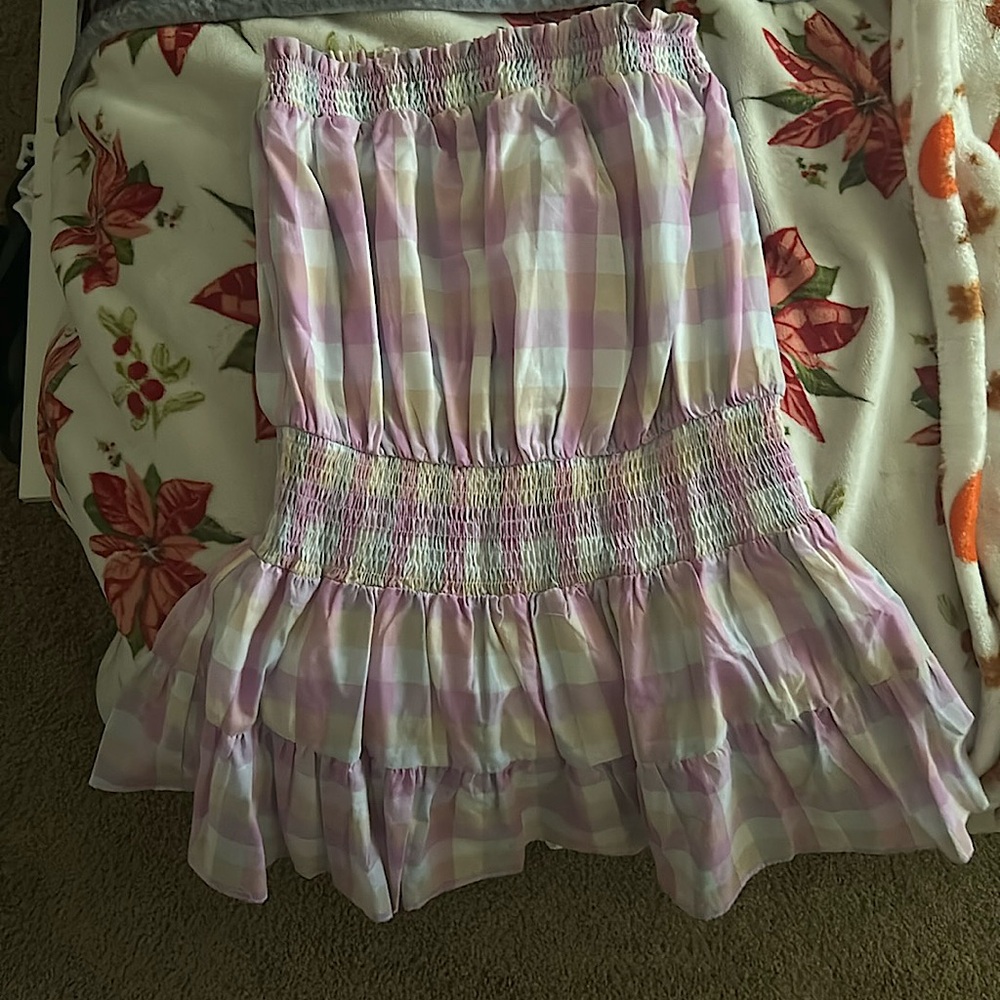 Strapless Romper